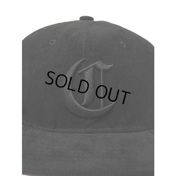 COOTIE PRODUCTIONS/Corduroy 6 Panel Cap（Black/Black