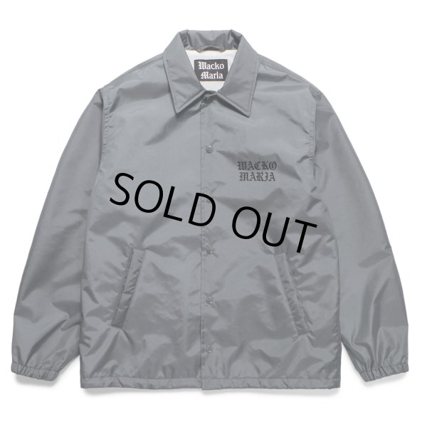 画像2: WACKO MARIA/COACH JACKET（GRAY）［コーチJKT-25春夏］ (2)