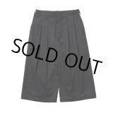 画像: COOTIE PRODUCTIONS/Comfort Merino Saxony Shin Cut Wide Easy Trousers（Black）［シンカットワイドイージートラウザース-25春夏］
