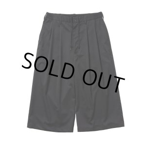 画像: COOTIE PRODUCTIONS/Comfort Merino Saxony Shin Cut Wide Easy Trousers（Black）［シンカットワイドイージートラウザース-25春夏］