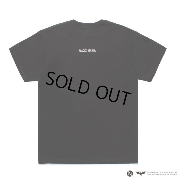 画像2: WACKO MARIA/THE DARK KNIGHT TRILOGY / T-SHIRT（BLACK）［プリントT-25春夏］ (2)