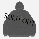 画像: TIGHTBOOTH/VELOUR PULLOVER HOODIE（Black）［ベロアプルオーバーフーディー-25春夏］