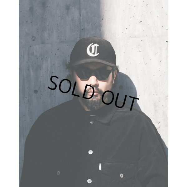 COOTIE PRODUCTIONS/Corduroy 6 Panel Cap（Black/Black