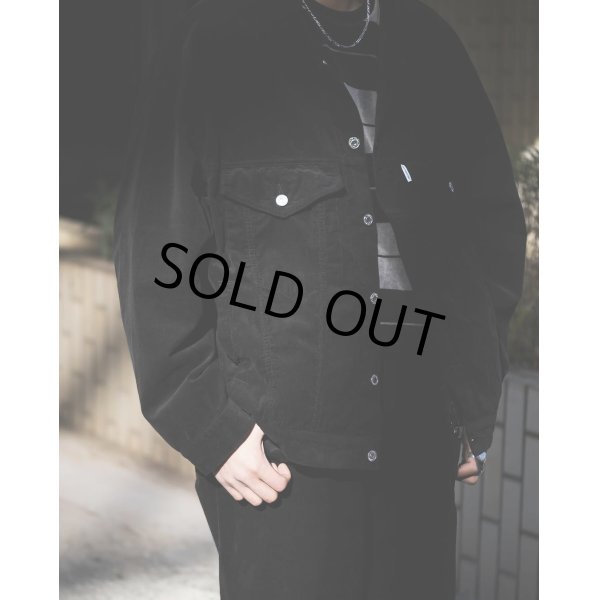 画像5: COOTIE PRODUCTIONS/3rd Type Corduroy Jacket（Black）［サードタイプコーデュロイJKT-25春夏］ (5)