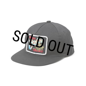 画像: 【30％OFF】CALEE/SNAKE LOGO WAPPEN CAP（BLACK）［ワッペンキャップ-25春夏］