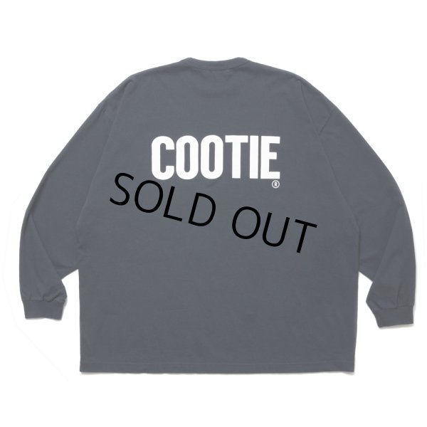 画像1: COOTIE PRODUCTIONS/AD Processing Oversized L/S Tee（Navy）［プリント長袖T-25春夏］ (1)