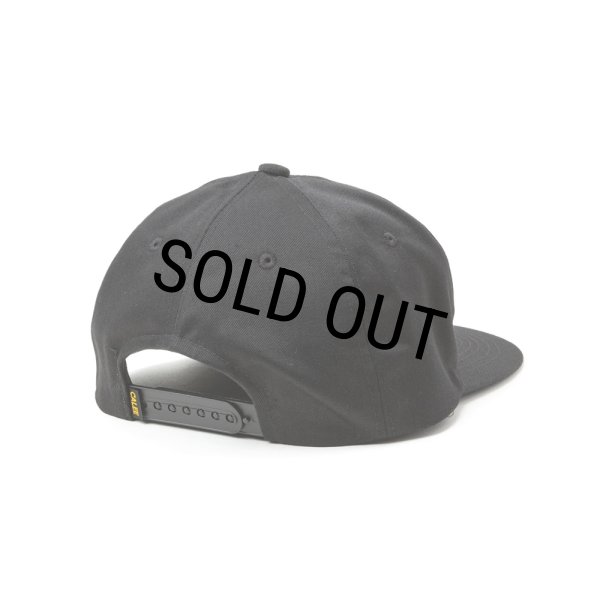 画像2: 【30％OFF】CALEE/SNAKE LOGO WAPPEN CAP（BLACK）［ワッペンキャップ-25春夏］ (2)