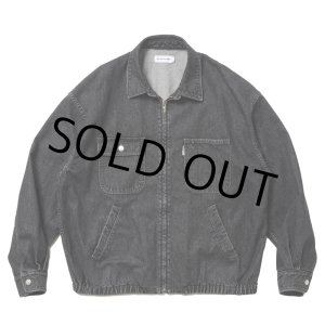 画像: COOTIE PRODUCTIONS/Denim Zip Up Work Jacket（Black）［デニムジップワークJKT-25春夏］