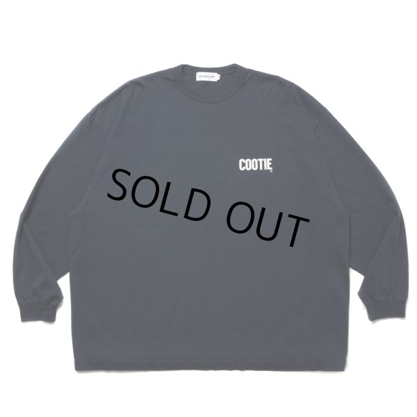 画像2: COOTIE PRODUCTIONS/AD Processing Oversized L/S Tee（Navy）［プリント長袖T-25春夏］ (2)