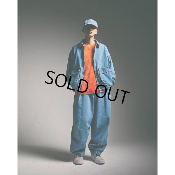 画像2: TIGHTBOOTH/DENIM BALLOON PANTS（Light Blue）［デニムバルーンパンツ-25春夏］ (2)
