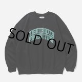 画像: TIGHTBOOTH/COLLEGE CREW SWEAT SHIRT（Black）［クルーネックスウェット-25春夏］