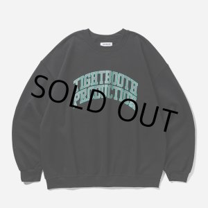 画像: TIGHTBOOTH/COLLEGE CREW SWEAT SHIRT（Black）［クルーネックスウェット-25春夏］
