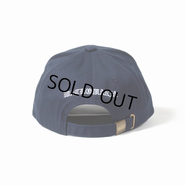 画像2: WACKO MARIA/6 PANEL CAP（NAVY）［6パネルキャップ-25春夏］ (2)
