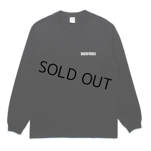 画像2: WACKO MARIA/TIM LEHI / WASHED HEAVY WEIGHT LONG SLEEVE T-SHIRT（BLACK）［プリント長袖T-25春夏］ (2)