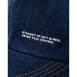 画像9: TIGHTBOOTH/LABEL LOGO DENIM 6 PANEL（Indigo）［デニム6パネルキャップ-25春夏］ (9)