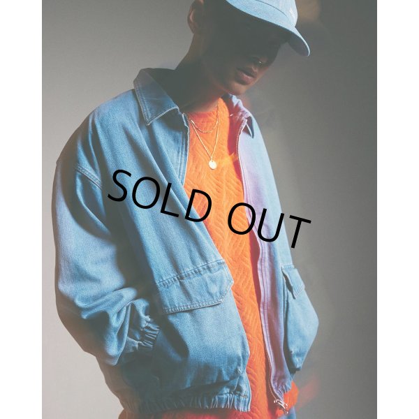 TIGHTBOOTH/DENIM DRIZZLER JACKET(Light Blue)[デニム TIGHTBOOTH/DENIM DRIZZLER JACKET(Light Blue)[デニム