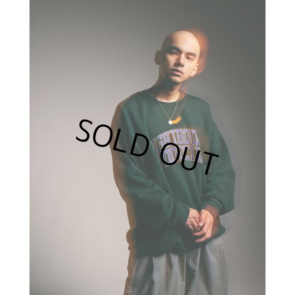 画像3: 【30％OFF】TIGHTBOOTH/COLLEGE CREW SWEAT SHIRT（Ash）［クルーネックスウェット-25春夏］ (3)