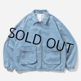 画像: TIGHTBOOTH/DENIM DRIZZLER JACKET（Light Blue）［デニムドリズラーJKT-25春夏］
