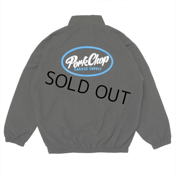 画像1: PORKCHOP/OVAL LOGO NYLON JACKET（DARK OLIVE）［ナイロンJKT-25春夏］ (1)