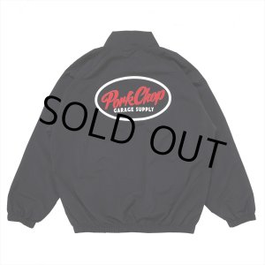 画像: PORKCHOP/OVAL LOGO NYLON JACKET（BLACK）［ナイロンJKT-25春夏］