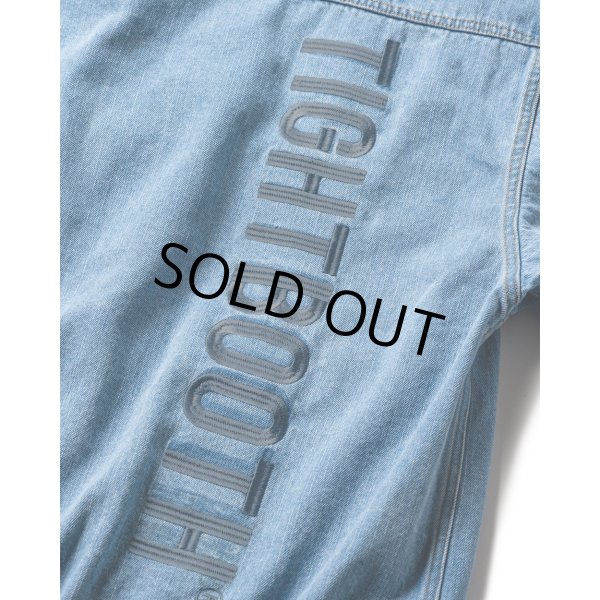 TIGHTBOOTH/DENIM DRIZZLER JACKET（Light Blue）［デニム