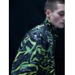 画像10: CALEE/CAMO PATTERN OVER SHILHOUETTE L/S SHIRT JACKET（BLACK/GREEN）［カモパターンシャツJKT-25春夏］ (10)