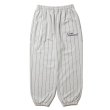画像1: COOTIE PRODUCTIONS/Allover Print Open End Yarn Sweat Easy Pants（Oatmeal）［ストライプスウェットイージーパンツ-25春夏］ (1)