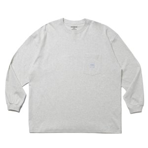 画像: COOTIE PRODUCTIONS/Open End Yarn Error Fit L/S Tee（Oatmeal）［エラーフィット長袖ポケT-25春夏］
