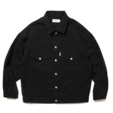 画像: COOTIE PRODUCTIONS/Needle Punch Twill 3rd Type Jacket（Black）［ニードルパンチツイルサードタイプJKT-25春夏］