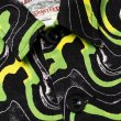 画像4: CALEE/CAMO PATTERN OVER SHILHOUETTE L/S SHIRT JACKET（BLACK/GREEN）［カモパターンシャツJKT-25春夏］ (4)