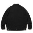 画像2: COOTIE PRODUCTIONS/Needle Punch Twill 3rd Type Jacket（Black）［ニードルパンチツイルサードタイプJKT-25春夏］ (2)
