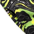 画像7: CALEE/CAMO PATTERN OVER SHILHOUETTE L/S SHIRT JACKET（BLACK/GREEN）［カモパターンシャツJKT-25春夏］ (7)