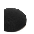 画像2: COOTIE PRODUCTIONS/Crochet Knit Beret（Black）［ニットベレー-25春夏］ (2)