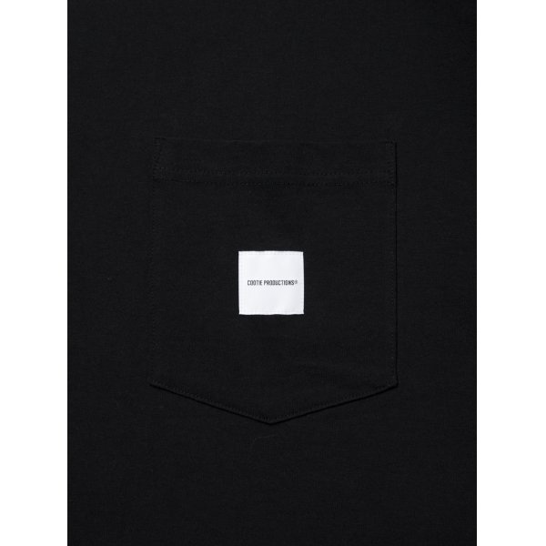 画像3: COOTIE PRODUCTIONS/Open End Yarn Error Fit L/S Tee（Black）［エラーフィット長袖ポケT-25春夏］ (3)