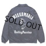 画像: WACKO MARIA/56 TATTOO STUDIO / COACH JACKET（NAVY）［コーチJKT-25春夏］