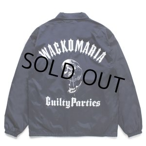 画像: WACKO MARIA/56 TATTOO STUDIO / COACH JACKET（NAVY）［コーチJKT-25春夏］