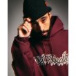 画像7: TIGHTBOOTH/3D LOGO HOODED SWEAT SHIRT（Burgundy）［プルオーバーパーカー-25春夏］ (7)