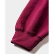 画像4: TIGHTBOOTH/3D LOGO HOODED SWEAT SHIRT（Burgundy）［プルオーバーパーカー-25春夏］ (4)