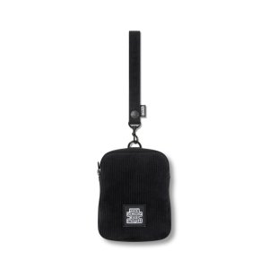 画像: BlackEyePatch/OG LABEL STRAPPED CORDUROY POUCH（BLACK）