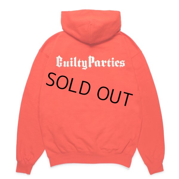 画像2: WACKO MARIA/HEAVY WEIGHT HOODED SWEAT SHIRT（RED）［プルオーバーパーカー-25春夏］ (2)