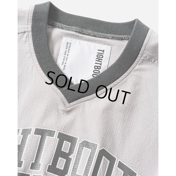 画像2: 【30％OFF】TIGHTBOOTH/COLLEGE WIND SHIRT（Grey）［ウィンドシャツ-25春夏］ (2)