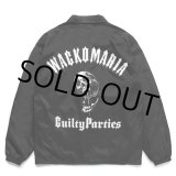 画像: WACKO MARIA/56 TATTOO STUDIO / COACH JACKET（BLACK）［コーチJKT-25春夏］