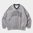 画像1: TIGHTBOOTH/COLLEGE WIND SHIRT（Grey）［ウィンドシャツ-25春夏］ (1)