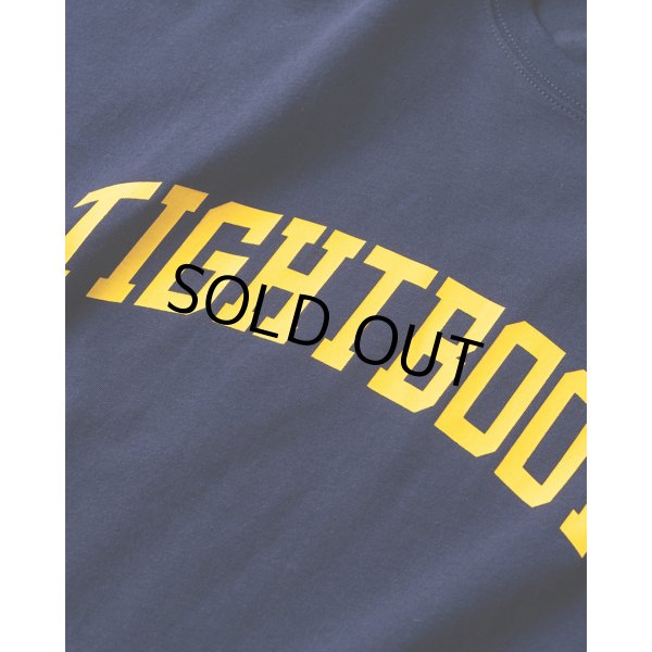 画像3: TIGHTBOOTH/COLLEGE L/S T-SHIRT（Navy）［プリント長袖T-25春夏］ (3)