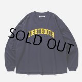 画像: TIGHTBOOTH/COLLEGE L/S T-SHIRT（Navy）［プリント長袖T-25春夏］