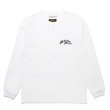 画像2: WACKO MARIA/56 TATTOO STUDIO / WASHED HEAVY WEIGHT LONG SLEEVE T-SHIRT（WHITE）［プリント長袖T-25春夏］ (2)