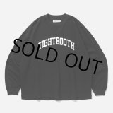 画像: TIGHTBOOTH/COLLEGE L/S T-SHIRT（Black）［プリント長袖T-25春夏］