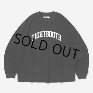 画像: TIGHTBOOTH/COLLEGE L/S T-SHIRT（Black）［プリント長袖T-25春夏］