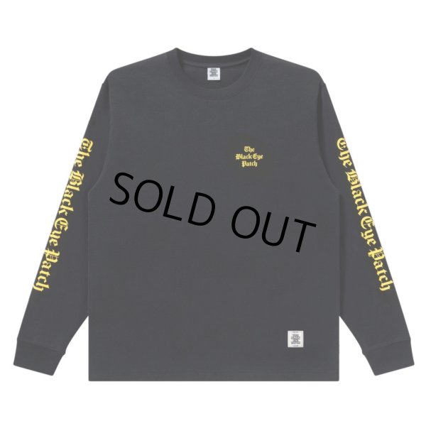 画像1: BlackEyePatch/TIMES LOGO L/S TEE（BLACK） (1)