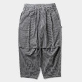 画像: TIGHTBOOTH/HICKORY PAINTER BALLOON PANTS（Black）［ヒッコリーペインターバルーンパンツ-25春夏］